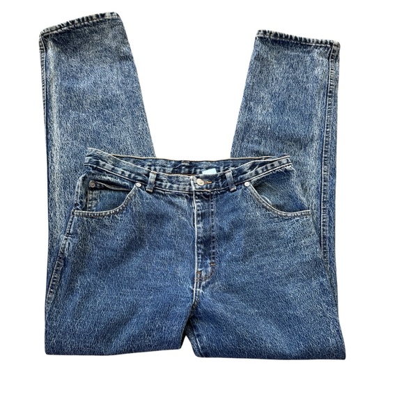 Vintage Sasson Jeans Men's 32x32 Acid Wash Straight Leg Denim Streetwear 80s USA - Picture 1 of 7